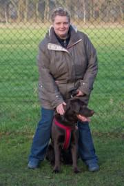 Bettina mit Beau Bettina mit Beau